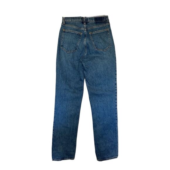 NEW ABERCROMBIE & FITCH women's size 2 The 90s Straight Ultra High Rise Jeans - Picture 5 of 15